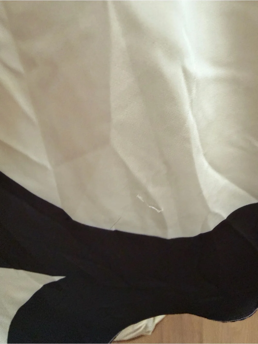 Bardot Black and cream Abstract Halter dress